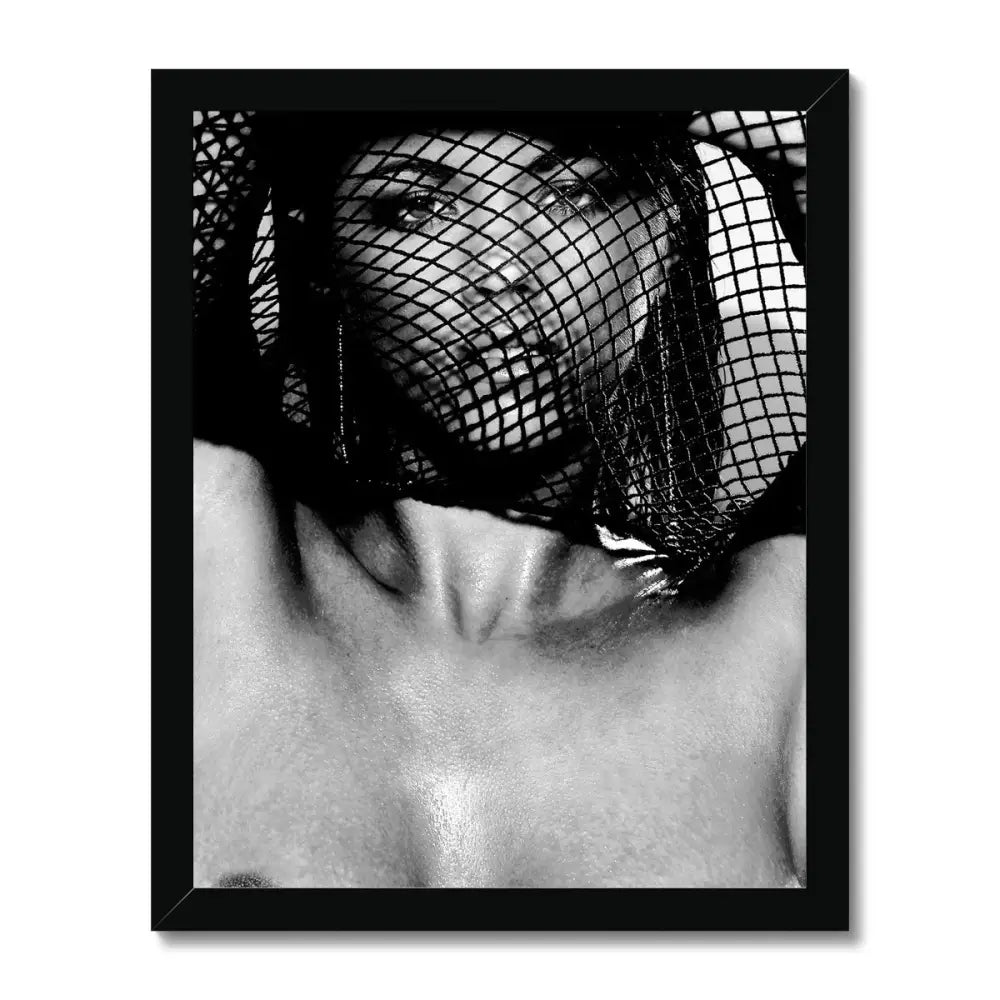 Heather Framed Print - 11x14 / Black Frame - Fine art