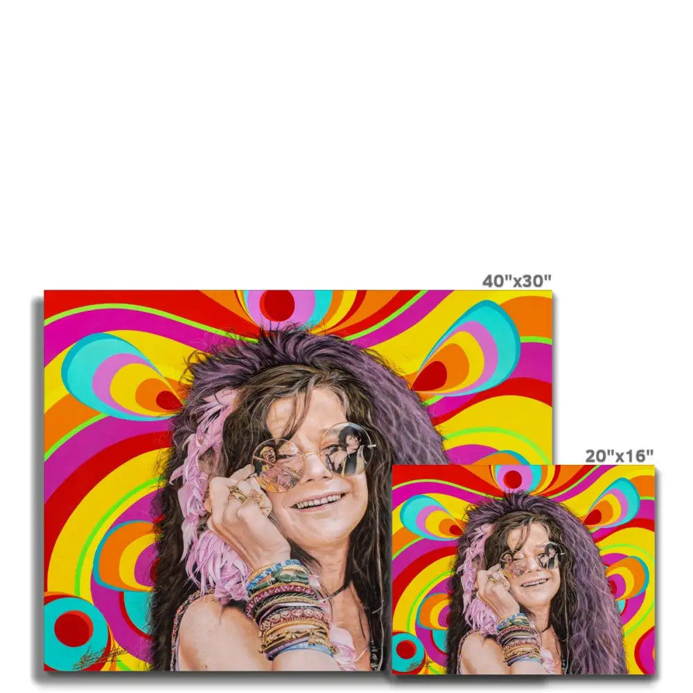 Janis by Antoine Christopher Canvas - Fine art