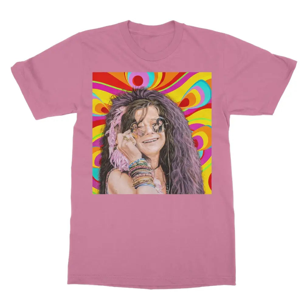 Janis by Antoine Christopher Softstyle T-Shirt - S / Azalea