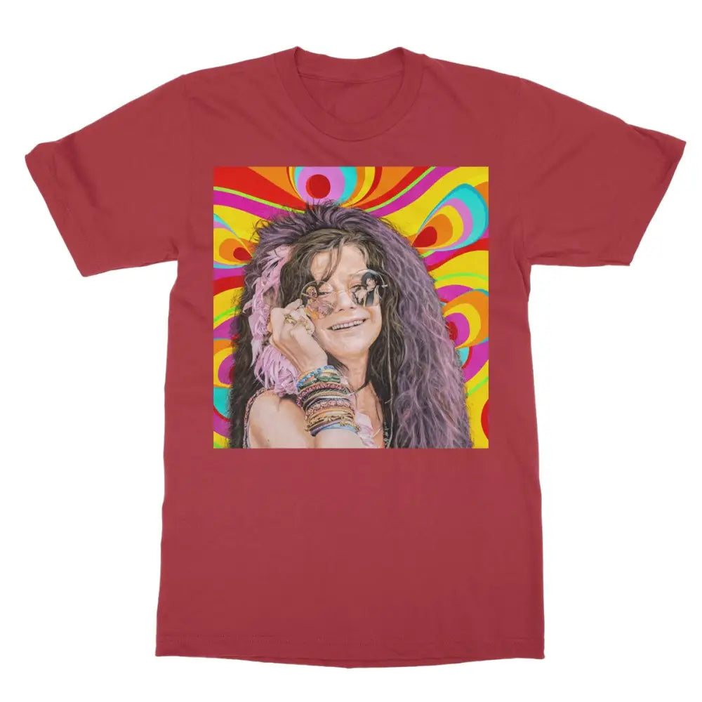 Janis by Antoine Christopher Softstyle T-Shirt - S / Cherry