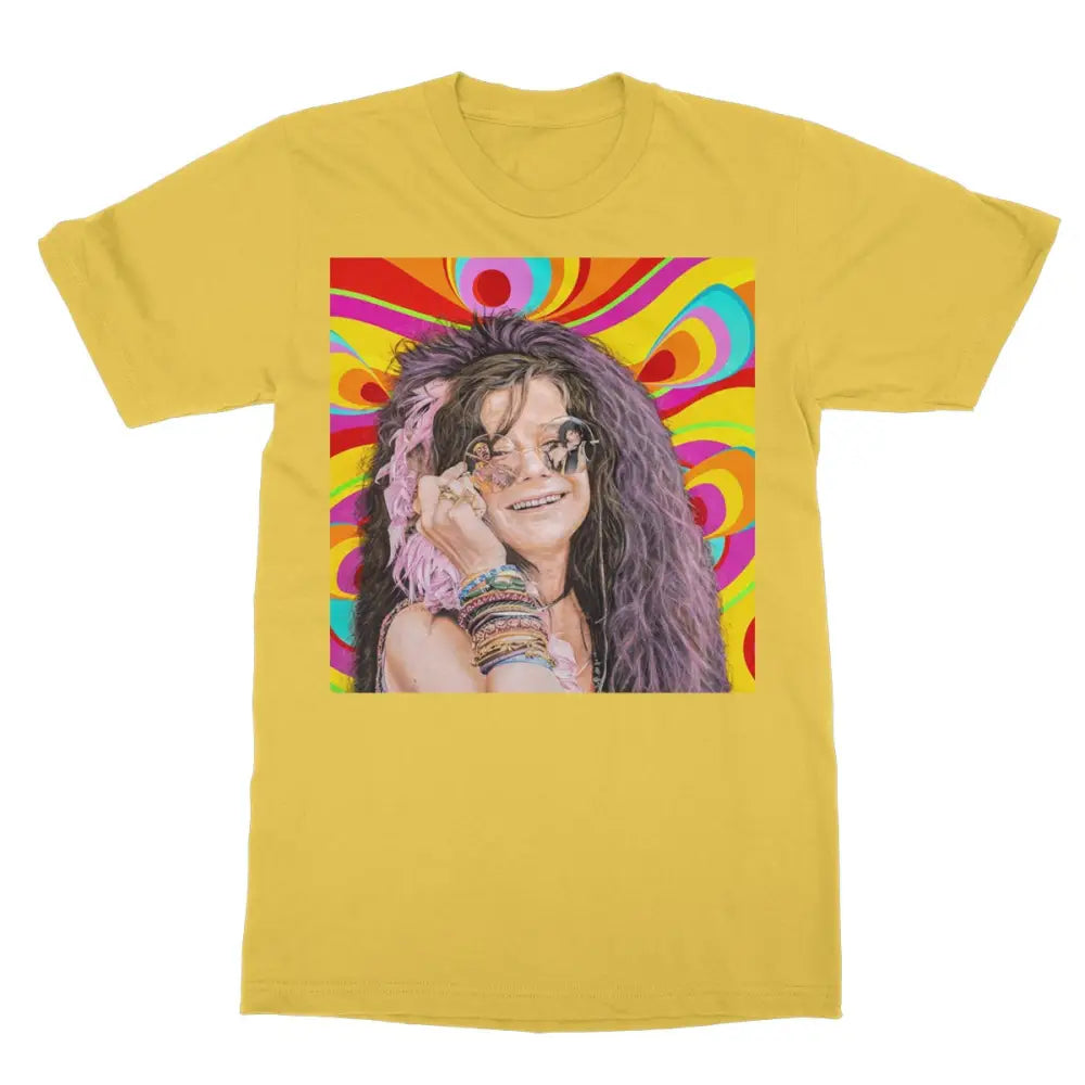 Janis by Antoine Christopher Softstyle T-Shirt - S / Daisy