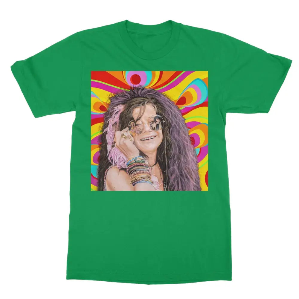 Janis by Antoine Christopher Softstyle T-Shirt - S / Irish