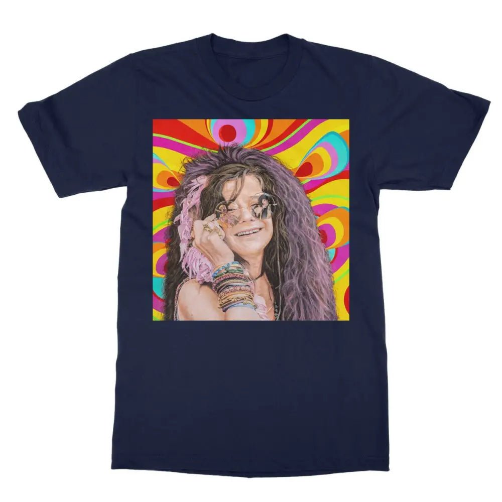 Janis by Antoine Christopher Softstyle T-Shirt - S / Navy
