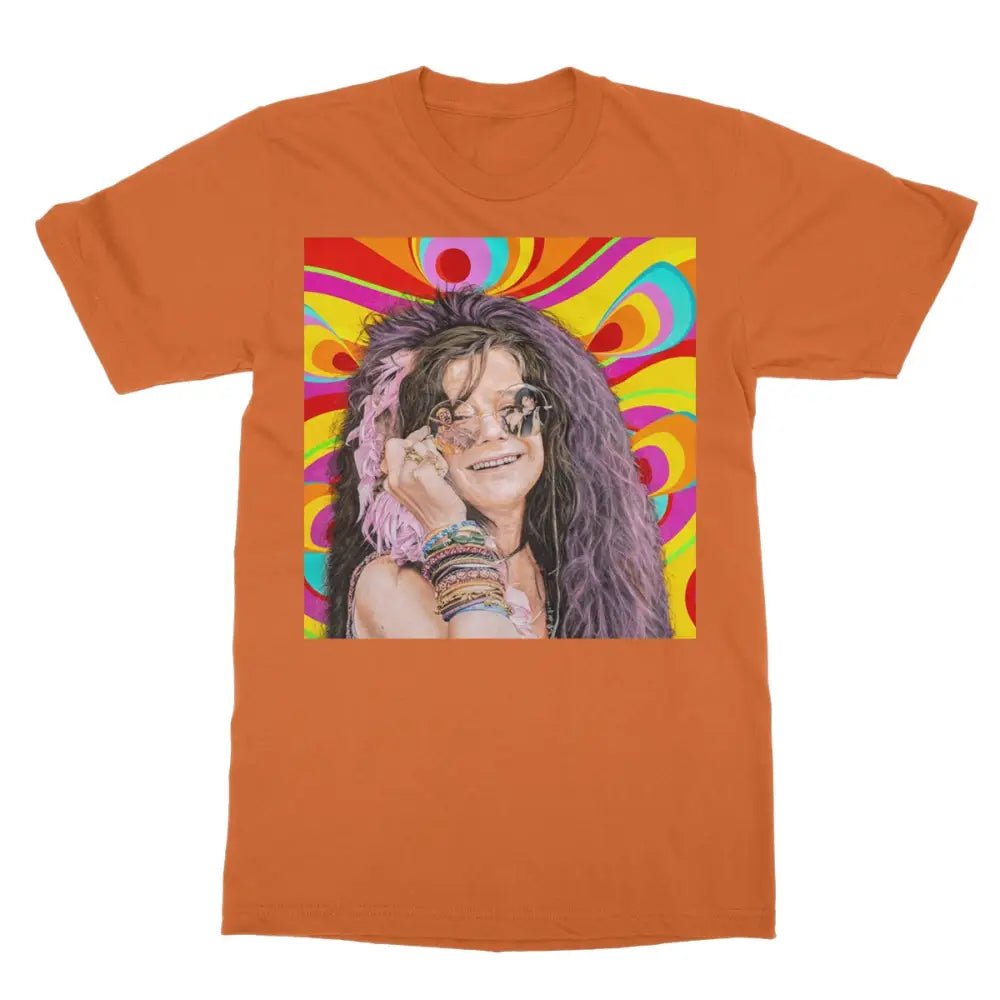 Janis by Antoine Christopher Softstyle T-Shirt - S / Orange