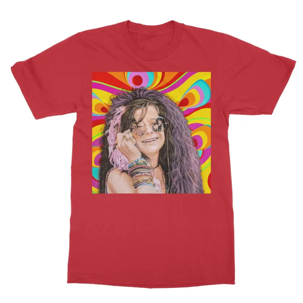 Janis by Antoine Christopher Softstyle T-Shirt - S / Red