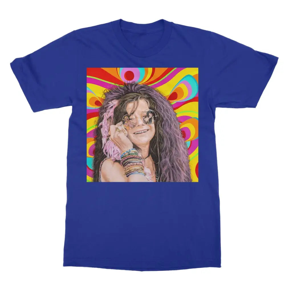Janis by Antoine Christopher Softstyle T-Shirt - S / Royal