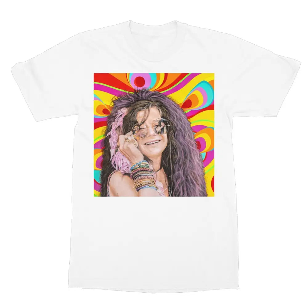 Janis by Antoine Christopher Softstyle T-Shirt - S / White