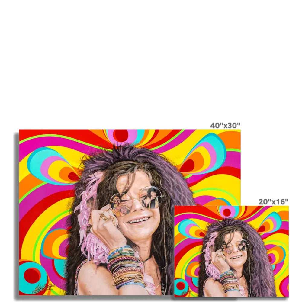 Janis by Antoine Christopher Wall Art Poster - Fine art