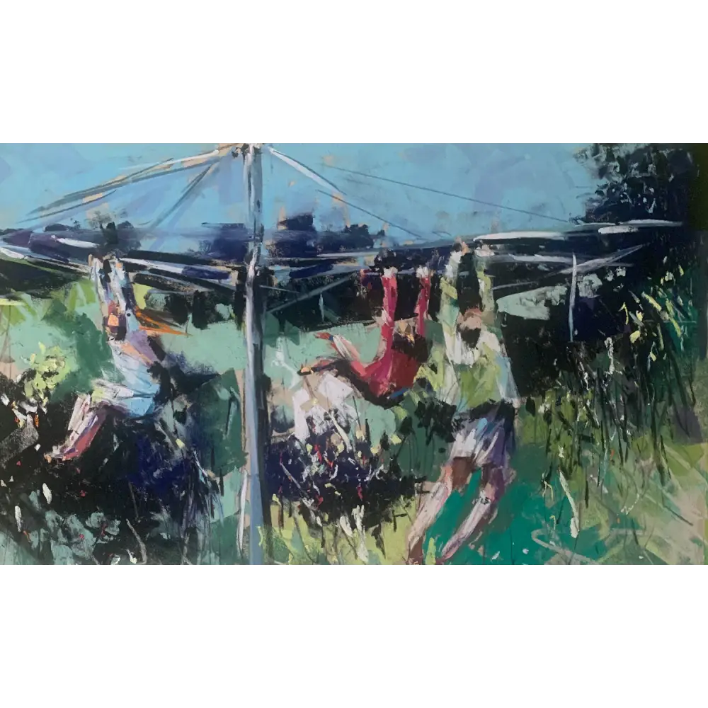 Joan of Ark Street Trains Her Knights