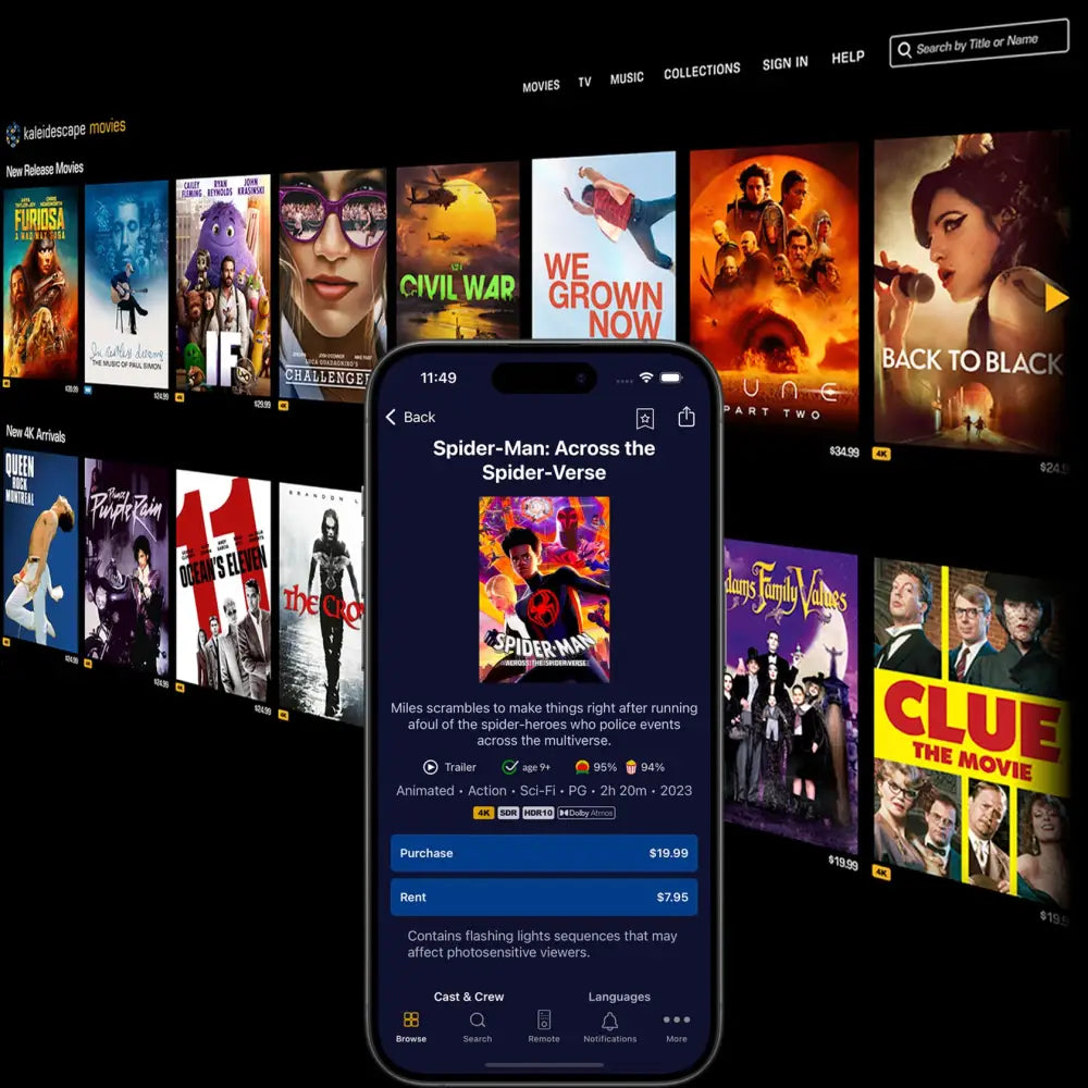 Kaleidescape The Ultimate Movie Platform