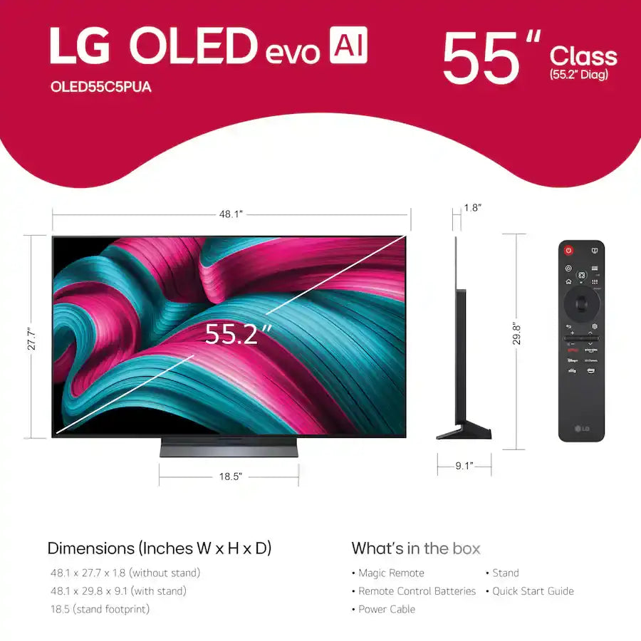 LG 55’’-83’’ OLED C5 series TV - LG - 55’’ Class C5 Series