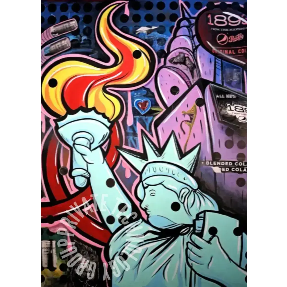 Liberty in Las Vegas - Original Artwork