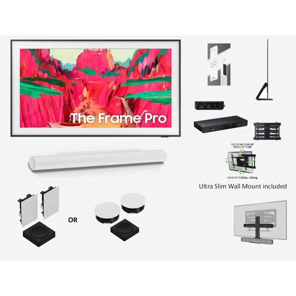 LS03 65’’ + ARC In Ceiling / In Wall Package