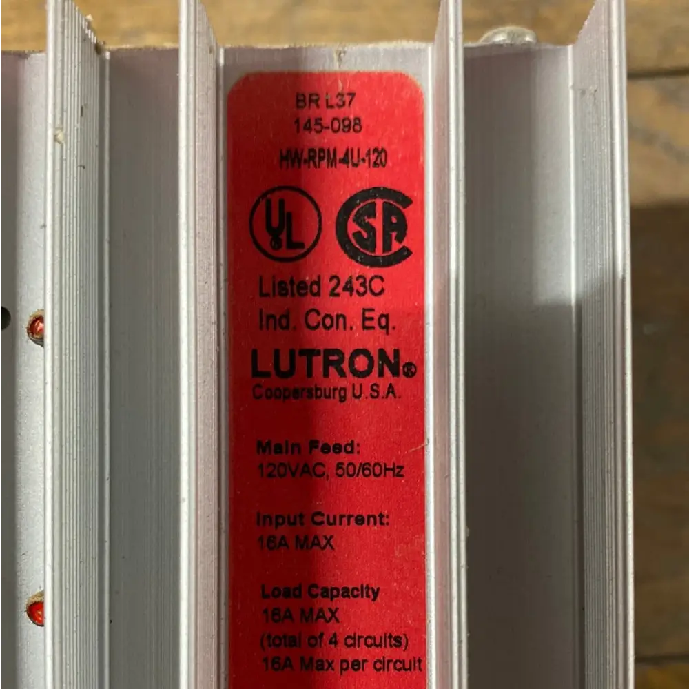 Lutron RPM 4U HW-RPM-4U-120