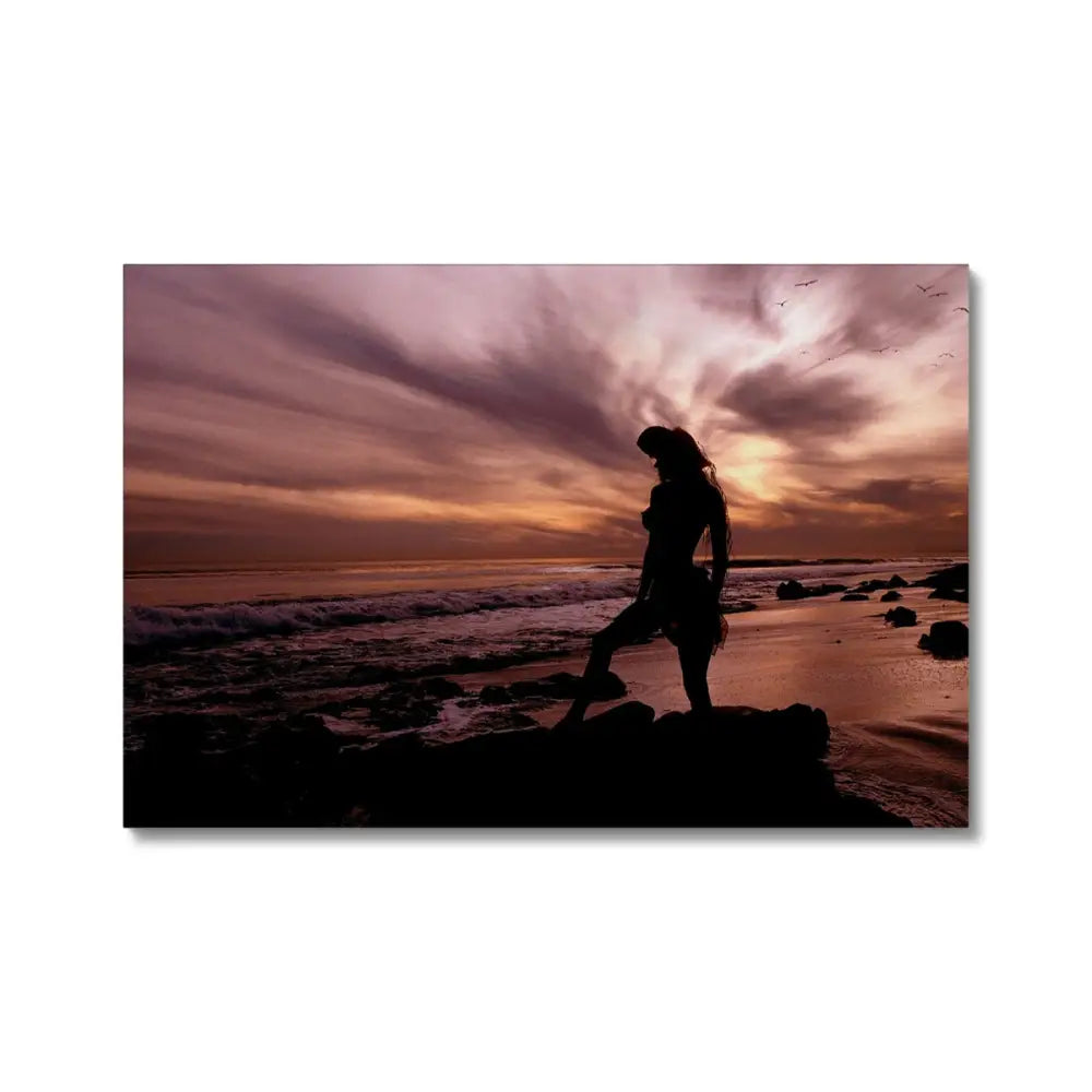 Malibu Sunset by David Mecey Canvas - 30’x20’ / White