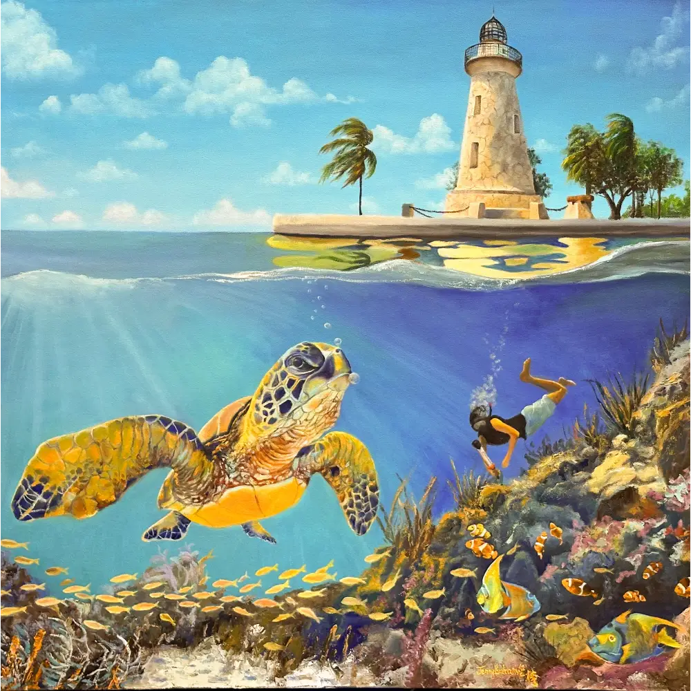 Ocean Vacay - Original Artwork