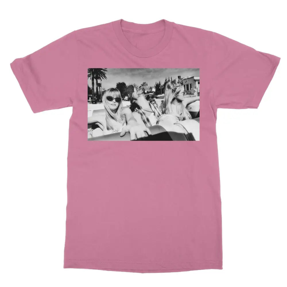 Old Hollywood by David Mece Softstyle T-Shirt - 2XL