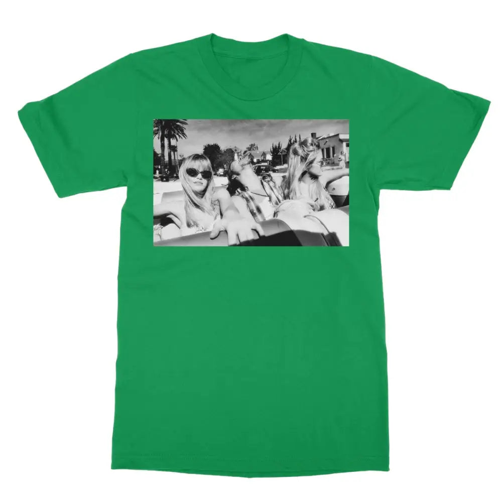 Old Hollywood by David Mece Softstyle T-Shirt - 2XL / Irish
