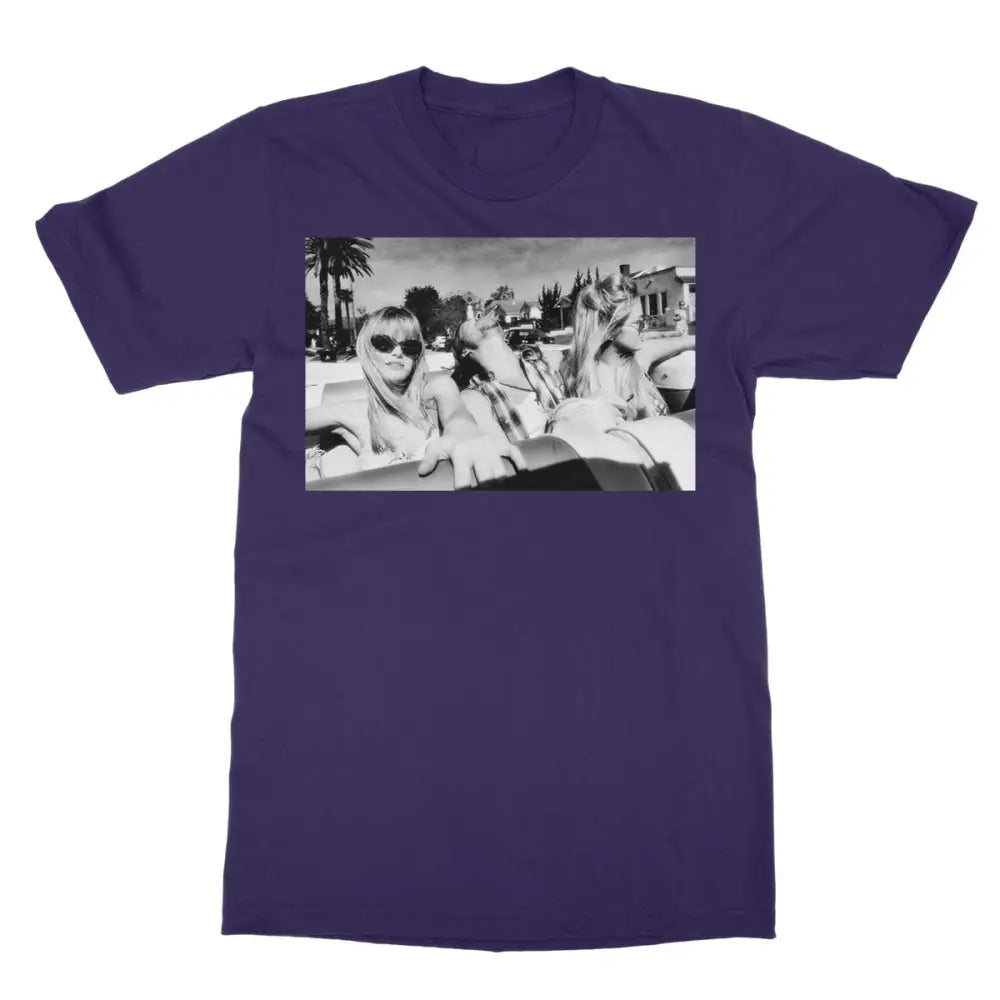 Old Hollywood by David Mece Softstyle T-Shirt - 2XL