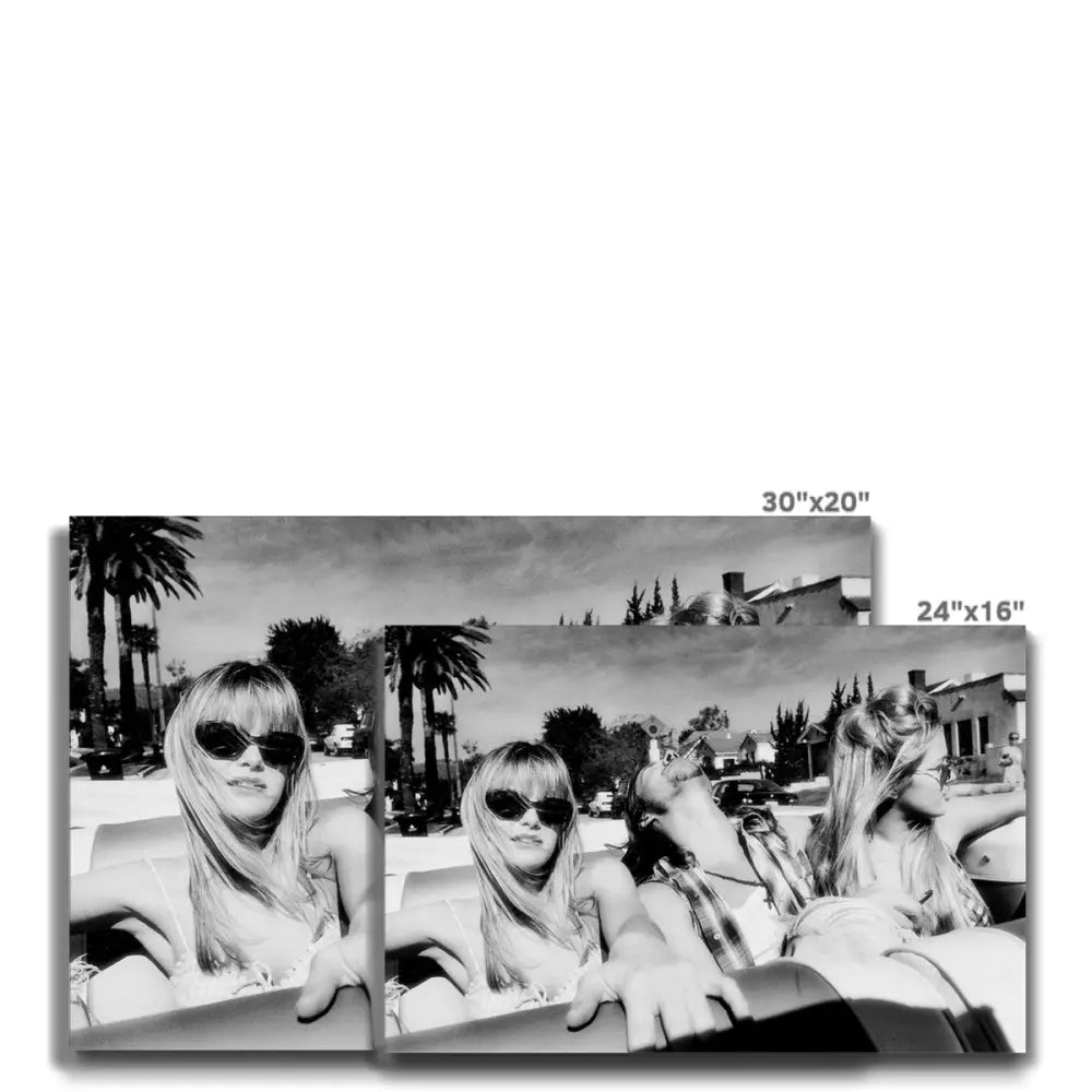 Old Hollywood by David Mecey Eco Canvas - Fine art