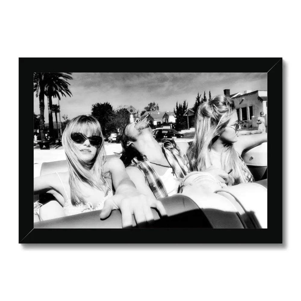 Old Hollywood by David Mecey Framed Print - 12’x8’