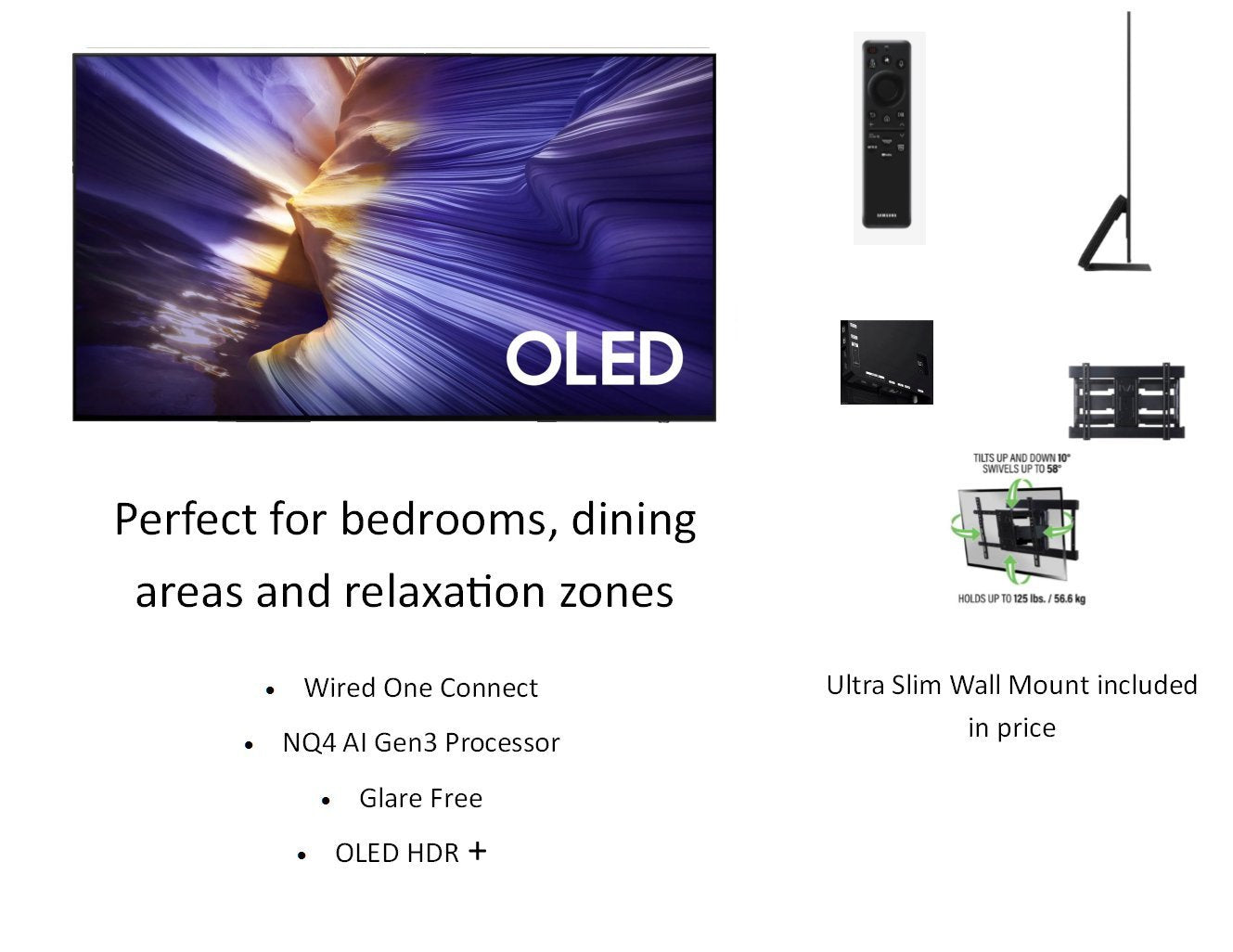 Samsung OLED 4K S90 Smart Television