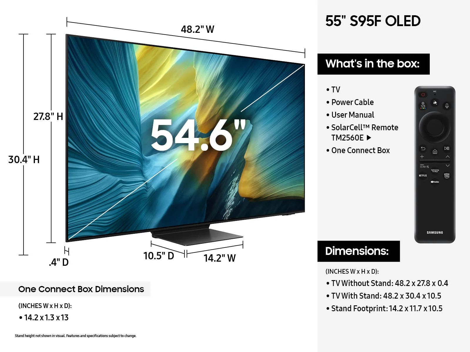 Samsung OLED 4K S95 Smart Television