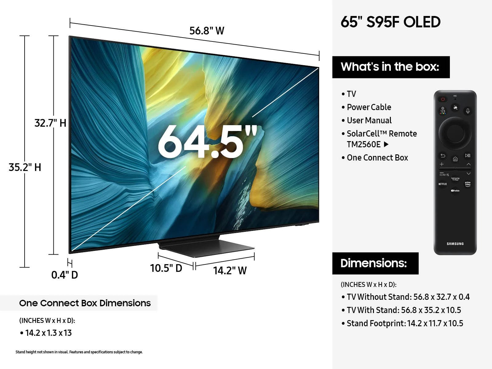 Samsung OLED 4K S95 Smart Television