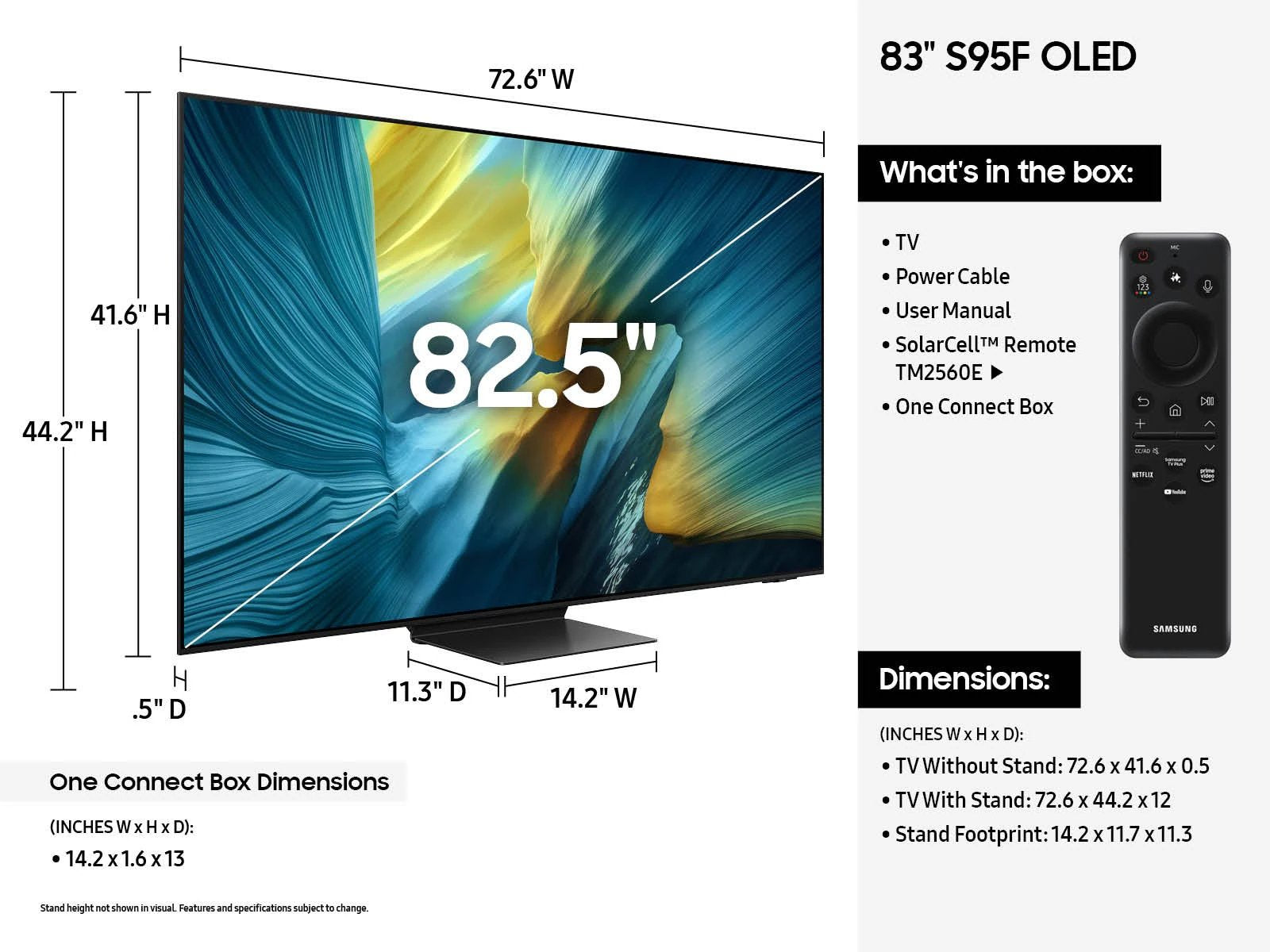 Samsung OLED 4K S95 Smart Television