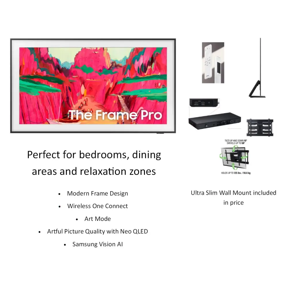 Samsung The Frame Pro LS03F - Samsung The Frame Pro 85’’