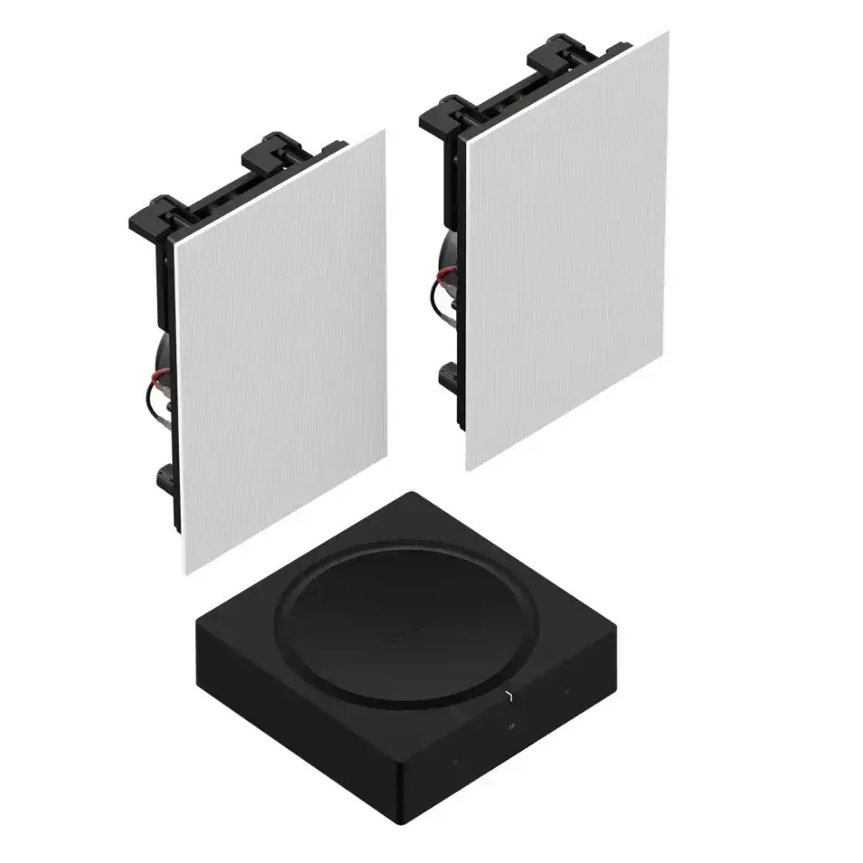 Sonos In-Wall Invisible Speaker Set with Amplifier
