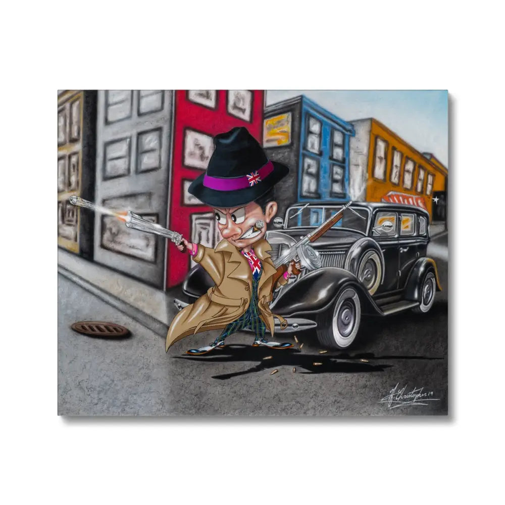 UK Gangster by Antoine Christopher Canvas - 24’x20’
