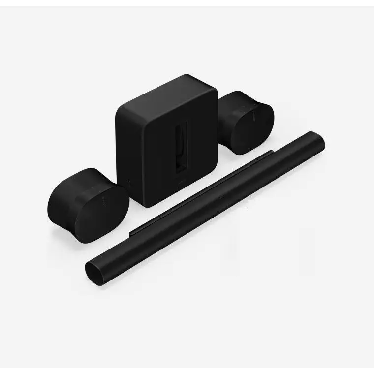 ULTIMATE IMMERSIVE SURROUND ARC PACKAGE - Black