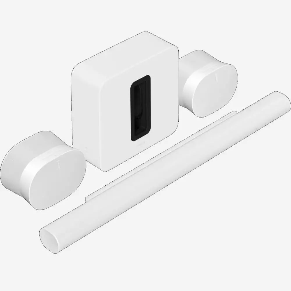 ULTIMATE IMMERSIVE SURROUND ARC PACKAGE - White