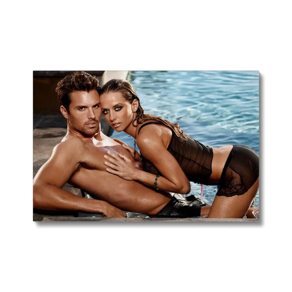 Vacation by David Mecey Canvas - 24’x16’ / White Wrap